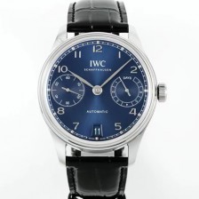 [아이더블유씨] 남성용 포루투기즈 IW501704 세븐데이즈 42mm 오토매틱 무브먼트 블루 다이얼 iwc4100