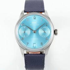 [아이더블유씨] 남성용 포루투기즈 IW501708 세븐데이즈 42mm 오토매틱 무브먼트 라이트 블루 다이얼 iwc4103