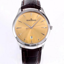 [예거르꿀뜨르]남성용 1288430 마스터 울트라씬 데이트 40mm 오토매틱 899/1 타입 샴페인 다이얼 jag0428