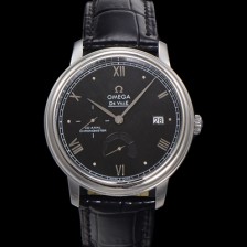 [오메가] 남성용 드빌 424.13.40.21.01.002 프레스티지 코-액시얼 39.5mm 오토매틱 Cal.2627 타입 블랙 다이얼 omg0162