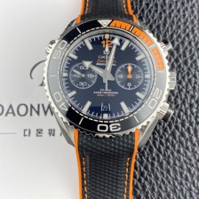 [오메가] 남성용 씨마스터 신제품 215.32.46.51.01.001 플래닛 오션 600m 코액시얼 마스터 크로노미터 45.5mm 크로노그래프 오토매틱 Cal.9900 타입 블랙 다이얼 omg0240