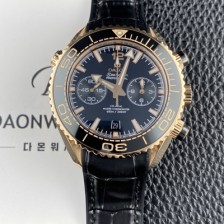 [오메가] 남성용 씨마스터 신제품 232.63.46.31.01.001 플래닛 오션 600m 코액시얼 마스터 크로노미터 45.5mm 크로노그래프 오토매틱 Cal.9900 타입 블랙 다이얼 omg0246