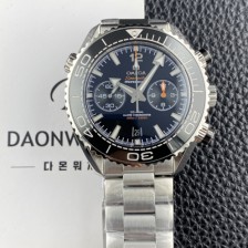 [오메가] 남성용 씨마스터 신제품 215.30.46.51.01.001 플래닛 오션 600m 코액시얼 마스터 크로노미터 45.5mm 크로노그래프 오토매틱 Cal.9900 타입 블랙 다이얼 omg0250