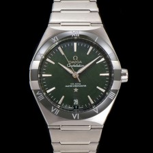 [오메가] 남성용 1:1수제공정! 131.30.41.21.99.002 무브UP 컨스틸레이션 코-엑시얼 마스터 오토매틱 Cal.8900타입 41mm  메탈줄 그린 다이얼 omg20178