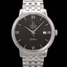 [오메가] 남성용 드빌 프레스티지 424.10.40.20.01.001 오토매틱 Cal.8800타입 39.5mm 메탈줄 블랙 다이얼 omg20199