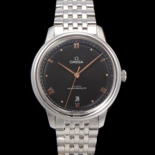[오메가] 남성용 드빌 프레스티지 434.10.40.20.01.001 오토매틱 Cal.8800타입 40mm 메탈줄 블랙 다이얼 omg20212