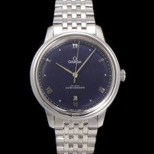 [오메가] 남성용 드빌 프레스티지 434.10.40.20.03.001 오토매틱 Cal.8800타입 40mm 메탈줄 블루 다이얼 omg20213