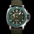 [파네라이] 남성용 서브머시블 베르데 스메랄도 PAM01287 오토매틱 Cal P. 900 타입 44mm 그린 다이얼 pan5212