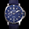 [파네라이] 남성용 서브머시블 블루 프로폰도 PAM01289 오토매틱 Cal P. 900 타입 44mm 블루 다이얼 pan5213