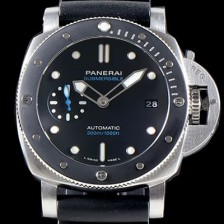 [파네라이] 남성용 서브멀시브 PAM00683 오토매틱 OP XXXIV 무브먼트 블랙 다이얼 pan5214