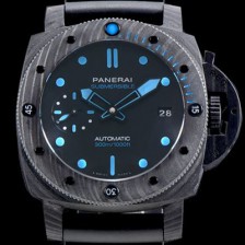 [파네라이] 남성용 서브멀시브 3데이즈 카보테크 PAM00960 오토매틱 OP XXXIV 타입 42mm 카본제질 블랙 다이얼 pan5217