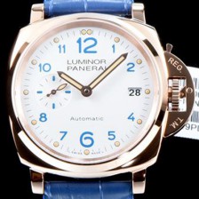 [파네라이] 남성용 루미노르 DUE AM00756 3데이즈 에디션! 오토매틱 OP XXXIV 타입 화이트 다이얼 pan5225