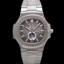 [파텍필립] 남성용 노틸러스 5726/1A-001 오토매틱 Cal.324 타입 40.5mm 메탈줄 그레이 다이얼 pat2215