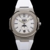 [파텍필립] 남성용 노틸러스 5726/1A-010 오토매틱 Cal.324 타입 40.5mm 우레탄줄 화이트 다이얼 pat2220