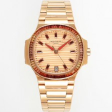 [파텍필립] 여성용 노틸러스 7118/1300R-001 스페사르 타이트 18k 로즈골드 오토매틱 Cal.324 S C타입 35.2mm 로즈골드 다이얼 pat2237