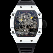 [리차드밀레] 남성용 RM27-02 투르비용 라파엘 나달 47mm 기계식 수동형 무브먼트 스켈레톤 다이얼 ric0268