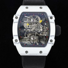 [리차드밀레] 남성용 RM27-02 투어빌론 라파엘 나달 47mm 기계식 수동형 무브먼트 스켈레톤 다이얼 ric0271