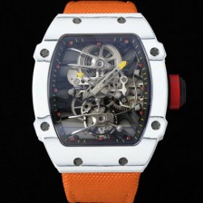 [리차드밀레] 남성용 RM27-02 투어빌론 라파엘 나달 47mm 기계식 수동형 무브먼트 스켈레톤 다이얼 ric0272