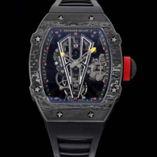 [리차드밀레] 남성용 RM27-03 투어빌론 포지드 카본 47mm 투르비용 무브먼트 스켈레톤 다이얼 ric0282