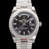 [로렉스] 남성용 데이데이트 m228236-0003 40mm 오토매틱 Cal.3255 타입 블랙 다이얼 rol5304