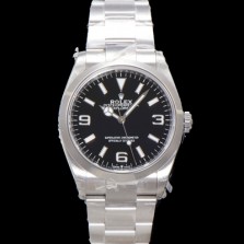 [로렉스] 남성용 New 신형 익스플로러 m124270-0001 오이스터 스틸 36mm 오토매틱 Cal.3230 무브먼트 블랙 다이얼 rol5305