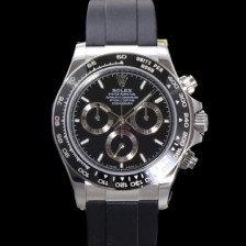 [로렉스] 남성용 코스모그래프 데이토나 m126500ln-0002 세라믹 베젤 40mm 크로노그래프 7750 오토매틱 무브먼트 블랙 다이얼 rol5324