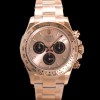 [로렉스] 남성용 코스모그래프 데이토나 m126505-0003 18K 로즈골드 40mm 크로노그래프 7750 오토매틱 무브먼트 핑크 다이얼 rol5335