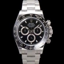 [로렉스] 남성용 1:1수제공정형 코스모그래프 데이토나 m116500ln-0002 세라믹 베젤 40mm 크로노그래프 오토매틱 Cal.4130 무브먼트 블랙 다이얼 rol5350