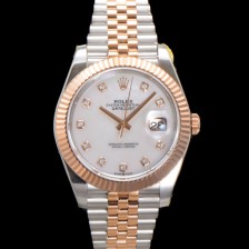 [로렉스] 남성용 데이저스트II m126331 18K 로즈골드 41mm 오토매틱 Cal.3235 무브먼트 화이트/자개 다이얼 rol5353