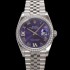 [로렉스] 남성용 데이저스트 m126284 로마인덱스 36mm 보석/큐빅 오토매틱 Cal.3235 무브먼트 퍼플 다이얼 rol5359