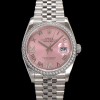 [로렉스] 남성용 데이저스트 m126284 로마인덱스 36mm 보석/큐빅 오토매틱 Cal.3235 무브먼트 핑크 다이얼 rol5361