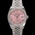 [로렉스] 남성용 데이저스트 m126284 로마인덱스 36mm 보석/큐빅 오토매틱 Cal.3235 무브먼트 핑크 다이얼 rol5361