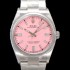 [로렉스] 남성용 904스틸 오이스터 퍼페추얼 m126000 오토매틱 칼리버 3230타입 36미리 메탈시계 핑크 다이얼 rol5366