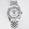 [로렉스] 여성용 데이져스트 178274 플루티드 31mm 쥬빌레 오토매틱 2236타입 화이트 다이얼 rol5436