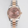 [로렉스] 여성용 데이져스트 178271 플루티드 18k 로즈골드 31mm 오이스터 오토매틱 2236타입 핑크 다이얼 rol5443