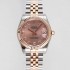 [로렉스] 여성용 데이져스트 178271 플루티드 18k 로즈골드 31mm 쥬빌레 오토매틱 2236타입 핑크 다이얼 rol5444