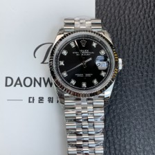 [로렉스] 남성용 신형 데이저스트 36mm II m126234 텐포인트10p 오토매틱 Cal.3235무브먼트 블랙 다이얼 rol5603