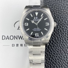 [로렉스] 남성용 익스플로러 m214270-0003 39mm 오토매틱 Cal.3132무브먼트 블랙 다이얼 rol5630
