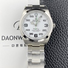 [로렉스] 남성용 에어킹 m116900-0001 오이스터 워치 40mm 오토매틱 Cal.3132타입 화이트 다이얼 rol5632