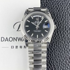 [로렉스] 남성용 New 데이데이트 m228239-0004 40mm 오토매틱 Cal.3255타입 블랙 다이얼 rol5633