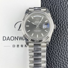 [로렉스] 남성용 New 데이데이트 m228239-0060 40mm 오토매틱 Cal.3255타입 그레이 다이얼 rol5635