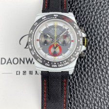 [로렉스]남성용 데이토나 DIW 포지드카본 커스텀 40미리 크로노그래프 오토매틱 Cal.4130 무브먼트 그레이 다이얼 rol5656