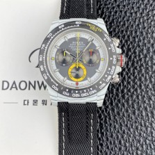 [로렉스]남성용 데이토나 DIW 포지드카본 커스텀 40미리 크로노그래프 오토매틱 Cal.4130 무브먼트 그레이 다이얼 rol5657