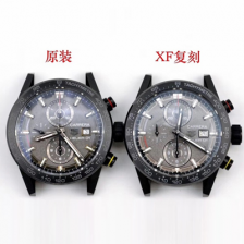 [태그호이어]남성용 신상품출시!! 카레라 CAR201J.FT6087 크로노그래프 칼리버 호이어01 43mm PVD코팅 오토매틱 그레이다이얼 TAG16064