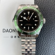 [튜더] 남성용 블랙베이 41mm 오토매틱 2824무브먼트 블랙 다이얼 tud5132