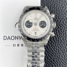 [튜더] 남성용 헤리티지 블랙베이 M79360N 크로노그래프 팬더 41mm 오토매틱 7750무브먼트 화이트 다이얼 tud5136
