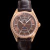 [바쉐론 콘스탄틴] 남성용 피프티식스 컴플리트 캘린더 Ref.4600E 18k 로즈골드 40mm 오토매틱 2460 QCL/1 타입 브라운 다이얼 vac1155