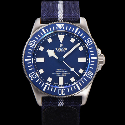 [튜더] 남성용 폴라고 베스트 에디션 티타늄 M25707B/23-0001 오토매틱 무브먼트 블루 다이얼 tud4246