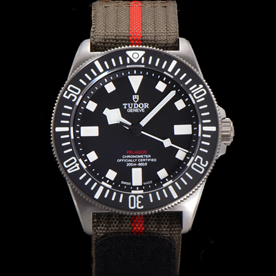 [튜더] 남성용 폴라고 베스트 에디션 티타늄 M25717N-0001 오토매틱 무브먼트 블랙 다이얼 tud4247