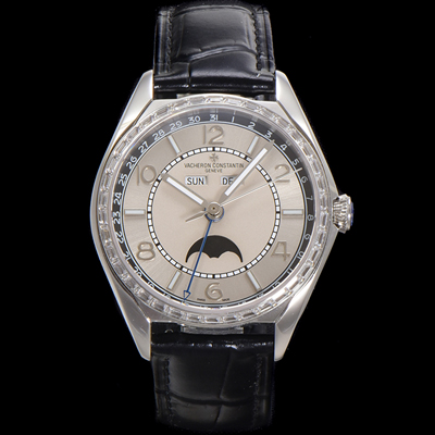 [바쉐론 콘스탄틴] 남성용 피프티식스 컴플리트 캘린더 Ref.4600E 오토매틱 2460 QCL/1 타입 40mm 그레이 다이얼 vac1152